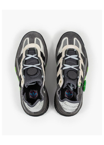 Серые демисезонные кроссовки мужские adidas Niteball