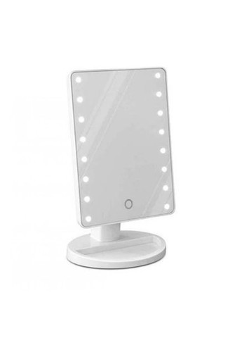 Косметичне настільне дзеркало з сенсорною LED-підсвіткою 20 діодами Po Fanu (365876977)