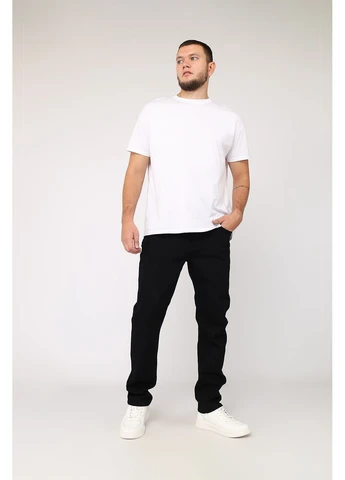 Джинси slim чоловічі колір чорний TSB-00280655 Yuki (390465943)