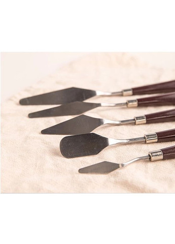 Набір кондитерських шпателей, мастихини для роботи з кремом 5 шт. China (366874317)