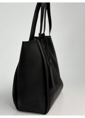 Женская сумка шоппер ST-21 Черная Savvy (373297091)