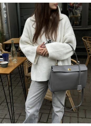 Сумка жіноча Rodeo Large Grey Gold No Brand (355342814)
