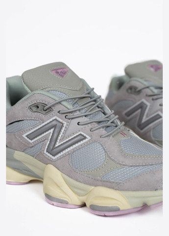 Женские кроссовки массивная подошва нью баланс 9060 серые No Brand серые (340914912)