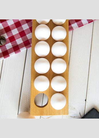 Підставка для яєць з дерева Маран бланже (ПЯЙ-001301) No Brand (327865023)