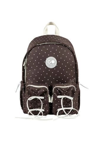 Рюкзак Education Teens GO26-130L-2 коричневий + олівці Kite 18кол. GoPack (378641412)