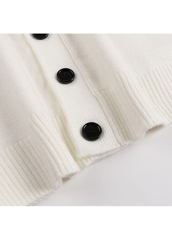 Молочный демисезонный кардиган No Brand