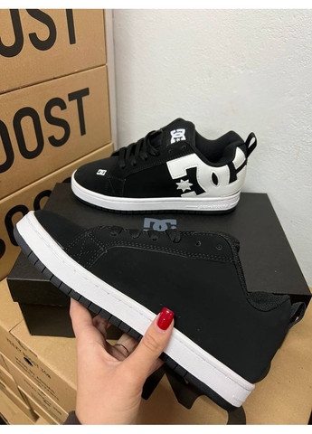 Чорні всесезонні кросівки dc black No Brand