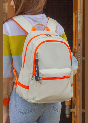 Женский городской рюкзак T-B9030B 15.6" Желтого цвета Tigernu (322130540)