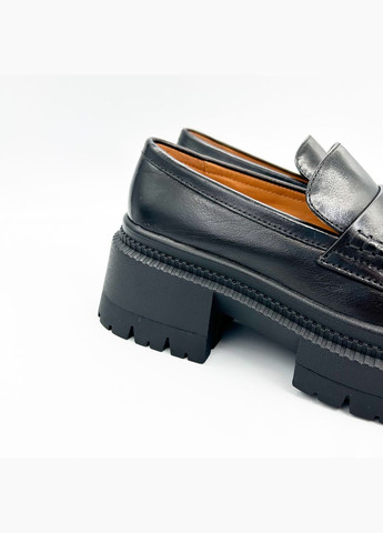 Anemone Лоферы (р) Кожа 0-1-1-PY-468A-01A черный з, — (328836492)