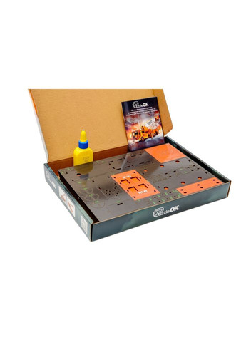 Деревянный 3D конструктор "Пожарная машина" Puz-00921, 318 деталей PuzzleOK (327321751)