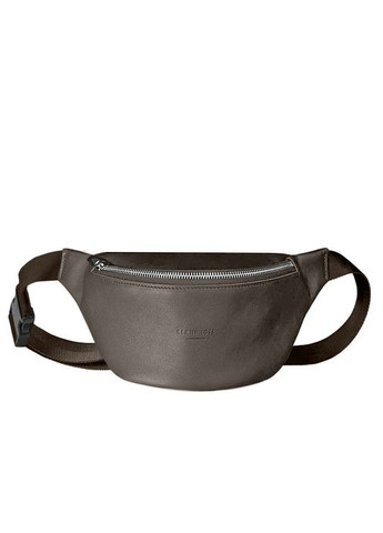 Шкіряна поясна сумка-бананка Kanny темно-бежева (A-028814) BlankNote (327874151)