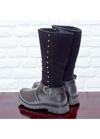 Демісезонне взуття для дівчинки класичні високі чоботи утеплені черевики Вістеп Weestep (360218433)