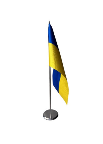 Металлический держатель под 1 флажок (хром) (8426) Dobroznak (370785247)