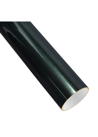 Вінілова металева автомобільна плівка ширина 20 см довжина 150 см Темно-зелена No Brand (366558865)
