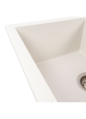 Гранитная мойка 5850 REYNA матовая Белая в точку Valeso (362345954)