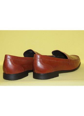 Коричневые туфли мужские, размер 50 Rockport без шнурков