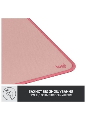 Килимок для мишки (956-000053) Logitech Desk Mat Studio Series Darker Rose (370914653)