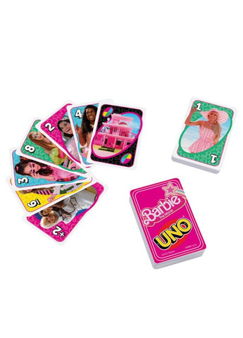 Настільна гра UNO Барбі у кіно (Уно: Barbie the Movie) Mattel (371876196)