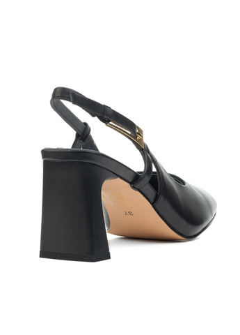 Черные босоножки (1395л) Brocoli