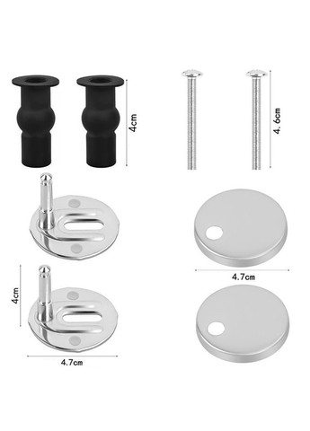 Кріплення для кришок унітазу (NR2181067N) No Brand (303627415)