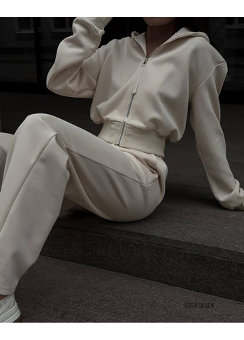 Костюм (кофта, штани), колір Бежевий Fashion (361317062)