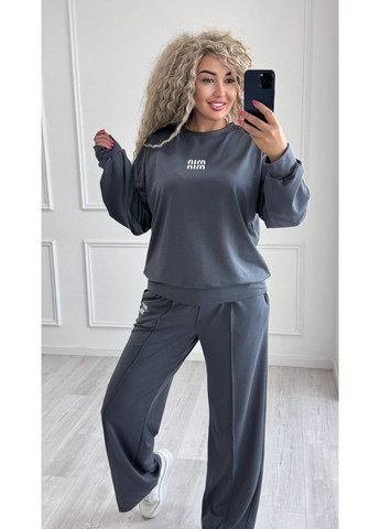 Костюм MIU MIU двунитка качественная кофта и брюки палаццо Україна (355262110)