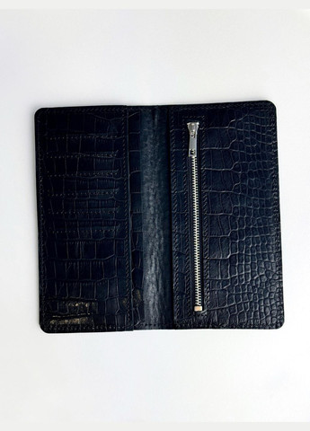 Кошелек мужской из натуральной кожи тиснение крокодил No Brand (327435627)