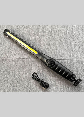 Светильник аккумуляторный с крючком и магнитом 821 COB яркая лампа переноска для СТО гаража No Brand (317170009)