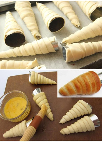 Набір форм для конусних трубочок 35х110мм 6 шт. Empire (368977418)