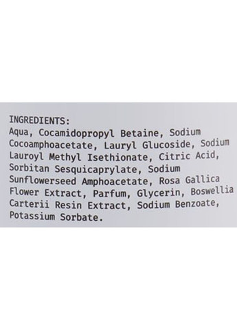 Гель для душу "Ладан і троянда" Rose & Boswellia Shower Gel 400ml (548333-100223) YOPE (368622691)