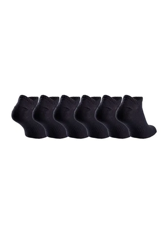 Чёрные носки u everyday ltwt ns 6pr 132 Nike (393643571)