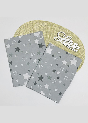 Пеленка бязь Серые звездочки 110x85 см Penetka (323210881)