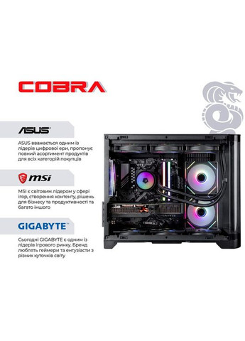 Комп'ютер Gaming (A99X.32.H1S5.97.22118) Cobra (357210292)