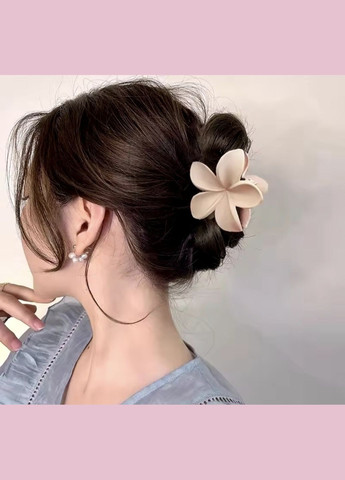 Заколка-крабік квітка матова China (358234271)