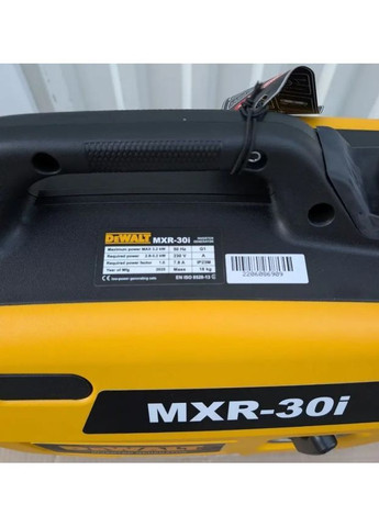 Інверторний генератор MXR-30i 3.2 кВт ручний запуск (2104618764) DeWALT (367056612)