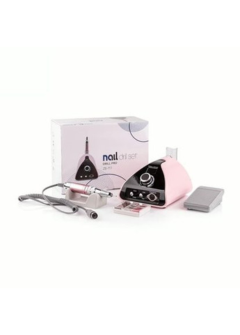 Фрезер для манікюру із педаллю Nail Drill ZS-711 Pink Nail Master (360534484)
