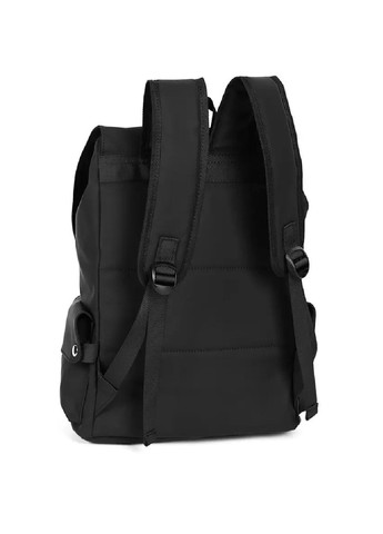 Рюкзак міський з матової екошкіри з кишенею для ноутбука до 15 дюймів ручкою для перенесення 40х28х16 см (477615-Prob) Чорний Unbranded (298442062)