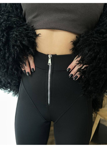 Женские леггинсы с имитацией на флисе Osoblyva (369328156)