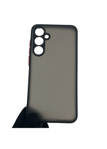 Чохол для Galaxy S23 FE (SM-S711) матовий з високими бортами з захистом камери на самсунг с23 фе чорний Samsung (366018950)