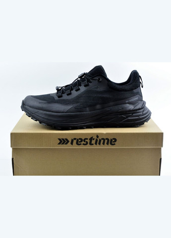 Черные летние кроссовки беговые Restime