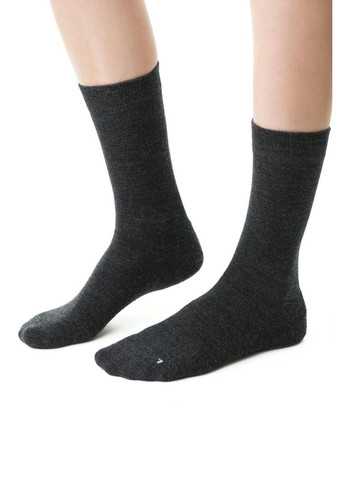 Графитовые носки женские полумахровые из мериносовой шерсти 130 merino wool frotte Steven (354777972)