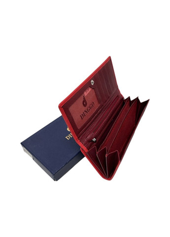 Женский кошелек из натуральной кожи Dinggo 21-207-1 18 х 9 х 3 Henghuang (367263783)