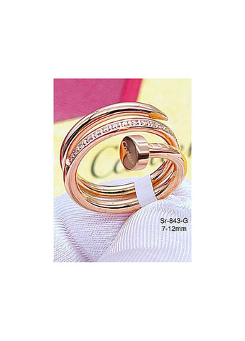 Каблучка Stainlees Steel 843-G р. Stainless Steel (346393644)