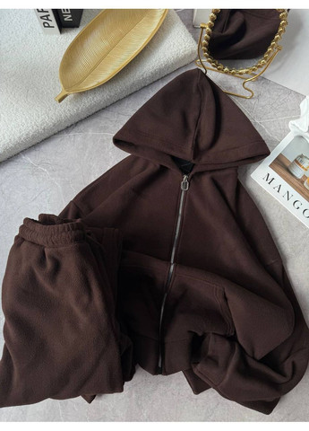 Жіночий флісовий спортивний костюм FINO Mode (366152440)