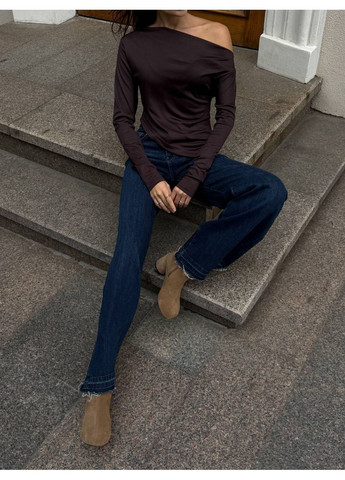 Лонгслів жіночий з відкритим плечем Style Point (368152919)