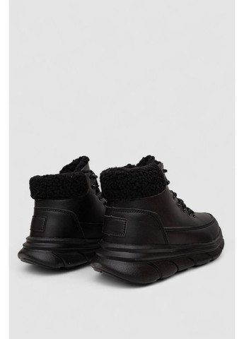 Кросівки жіночі зимові на хутрі,, 248RCX657 Ager чорні всесезони (369508616)