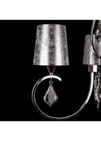 Класична люстра з абажурами і елементами кришталю 5241/3/CH No Brand (352229625)