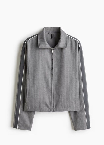 Сіра демісезонна куртка H&M