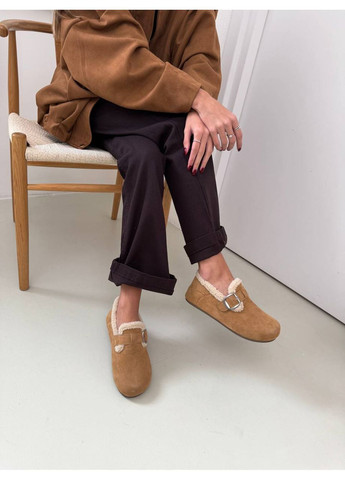 Замшевые зимние лоферы Helen (362648181)