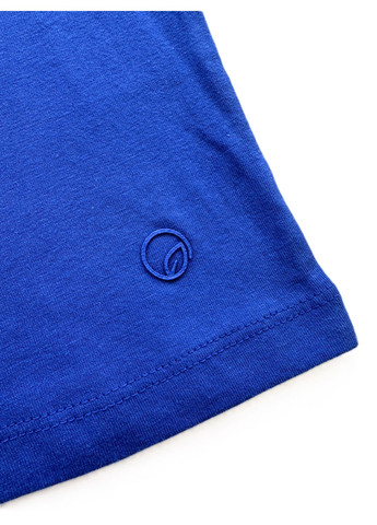Синяя летняя комплект (2шт) футболки для парня синяя + серая с надписями 2000-40/2000-41 (134 см) OVS